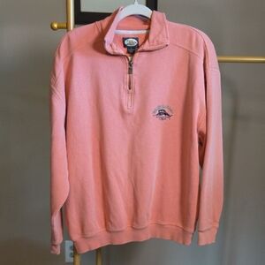 Tommy Bahama Coral Quarter-Zip Pullover Sweatshirt